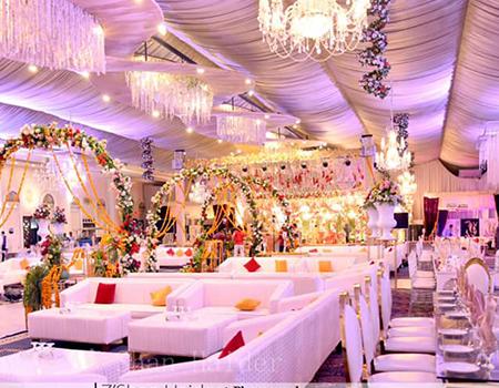 Silver Spoon Marquee seating