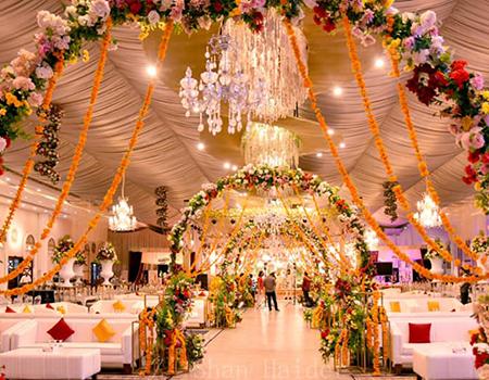 Silver Spoon Marquee event setup